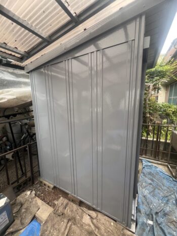 物置塗装(平塚市)